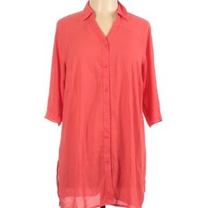 Alfani Coral Essential Blouse